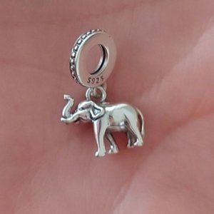 925 Sterling Silver MOM Charm